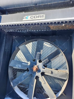 188 HP LeROI #HG17, screw compressor, Cummins G855C, 2007 - Image 4