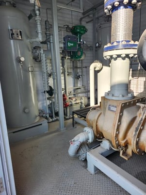 188 HP LeROI #HG17, screw compressor, Cummins G855C, 2007 - Image 6