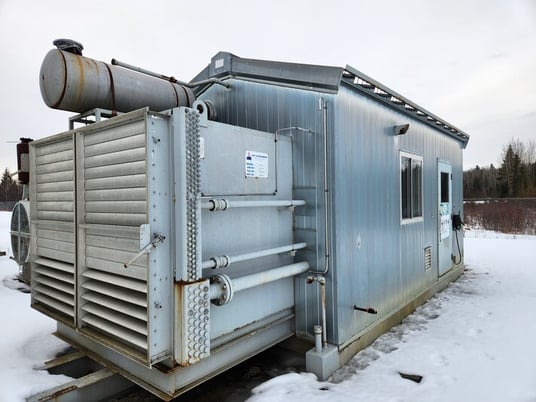 203 HP Frick TDSH193S, screw compressor, Cat 3306, 2005 - Image 2