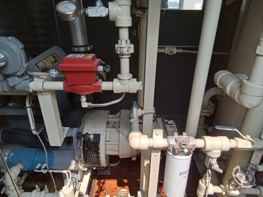 65 HP Sullair #PDX12-26-206, screw compressor, 1-stage, 1800 RPM, Arrow VRG-330, 2007 - Image 6