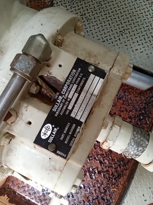 65 HP Sullair #PDX12-26-206, screw compressor, 1-stage, 1800 RPM, Arrow VRG-330, 2007 - Image 9