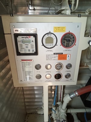 65 HP Sullair #PDX12-26-206, screw compressor, 1-stage, 1800 RPM, Arrow VRG-330, 2007 - Image 10