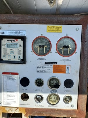 84 HP Dresser #GHH, rotary vane compressor, 1-stage, 1800 RPM, Cummins G5.9C, 1997 - Image 5