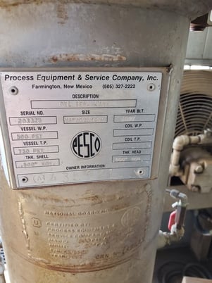 84 HP Dresser #GHH, rotary vane compressor, 1-stage, 1800 RPM, Cummins G5.9C, 1997 - Image 8