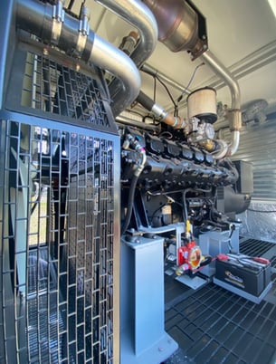350 KW Stamford #MX341, Natural gas generator set, 480 Volts, 3-phase, 581 HP @ 1800 RPM, Power Solutions - Image 3