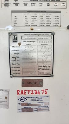 50 bbl Double Wall Storage Tank, 2003 - Image 7