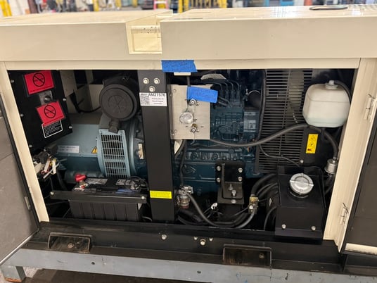 Kubota #SQ-33, diesel engine generator, continuous operation - Image 3