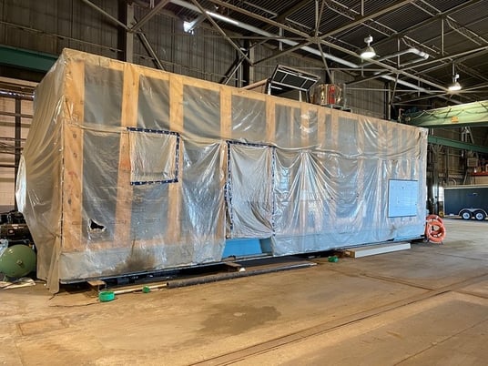 Dresser #D10R8B, Centrifugal compressor, Wet Gas, Siemens electric dr, 3550 HP, 1784 RPM, skid, 2009 - Image 1