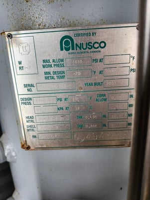 16" Sweet Vertical Separator, 3-phase, 1440 psi - Image 10