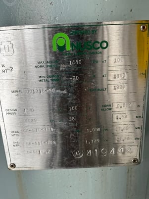 24" Sweet Vertical Separator, 1440 psi, 1998 - Image 2