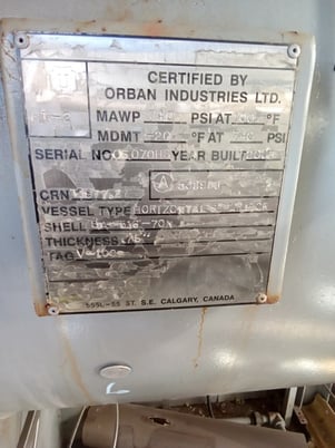 36" Sweet Horizontal Group Separator 2-phase, 740 psi, 2005 - Image 10