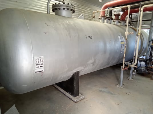 72" Sour Horizontal Separator Slop Relief Tank, 1979 - Image 1