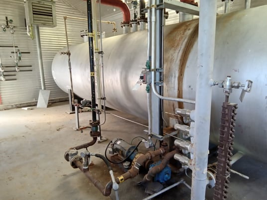 72" Sour Horizontal Separator Slop Relief Tank, 1979 - Image 4