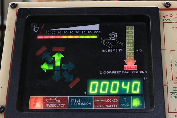 14" x 28" Acer #Supra-1428AHD, automatic surface grinder, 14" x 2" x 5" wheel, programmable automatic - Image 5