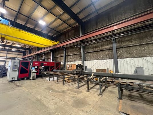 Akyapak #ASM-S190-20/6.0, beam drill system, Mitsubishi C70 Series Control, 3 spindle, 2015 - Image 2