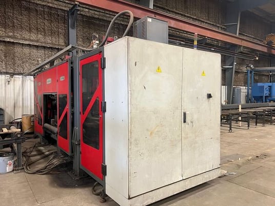 Akyapak #ASM-S190-20/6.0, beam drill system, Mitsubishi C70 Series Control, 3 spindle, 2015 - Image 5