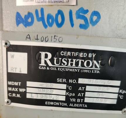 30" x 28' Sweet Glycol Dehy Package, 1440 psi, 130&deg;F, 1999 - Image 4