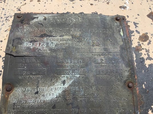 160 Lufkin #160-173-86, pump jack - Image 2