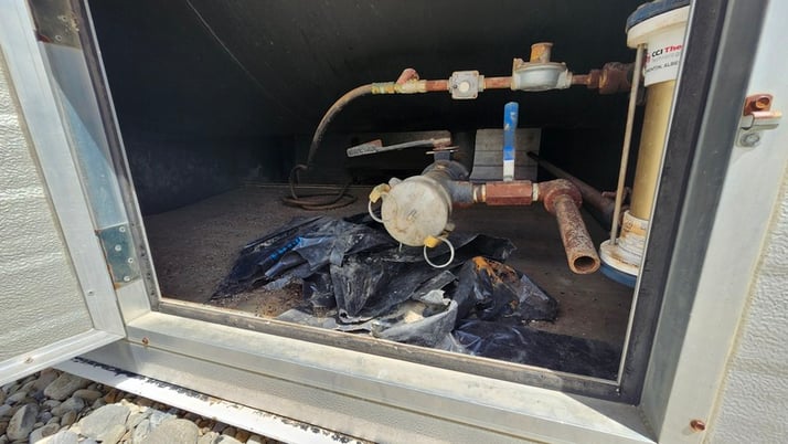 72" x 10' Flare knockout, 50 bbl, 1 psi, 2001 - Image 10