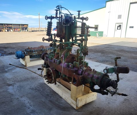 1380 GPM @ 1440' TDH, United #4x11MSN-H, horizontal multi-stage centrufgal pump, complete - Image 4