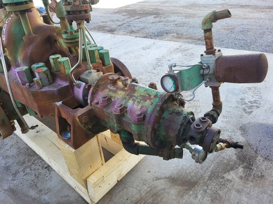 1380 GPM @ 1440' TDH, United #4x11MSN-H, horizontal multi-stage centrufgal pump, complete - Image 10