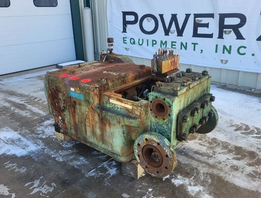 97 GPM, Union #TX-125, triplex pump, 5" stroke, 125 HP, 7.118:1 ratio, complete - Image 1