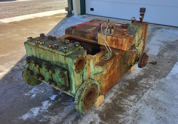 97 GPM, Union #TX-125, triplex pump, 5" stroke, 125 HP, 7.118:1 ratio, complete - Image 4