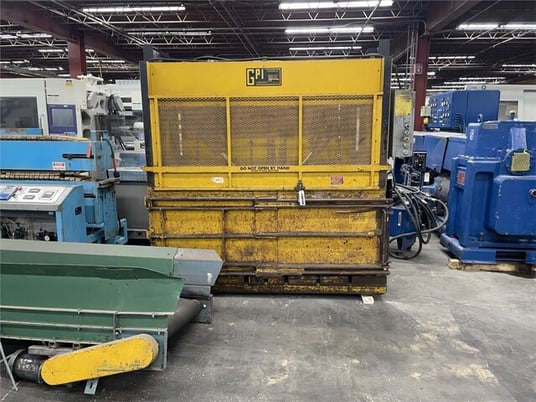 72" width x 30" D x 30" H Harmony/Heco #M72, Low Profile Vertical Baler, 460 V - Image 1