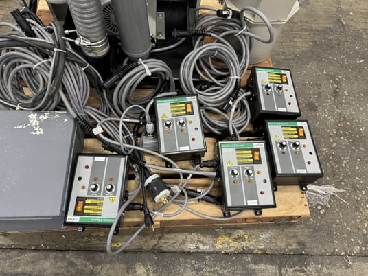 Conair, Feed System, 480 V Vacuum Pump, w/(5) Direct Flow Receivers & (5 available) Selectors - Image 2