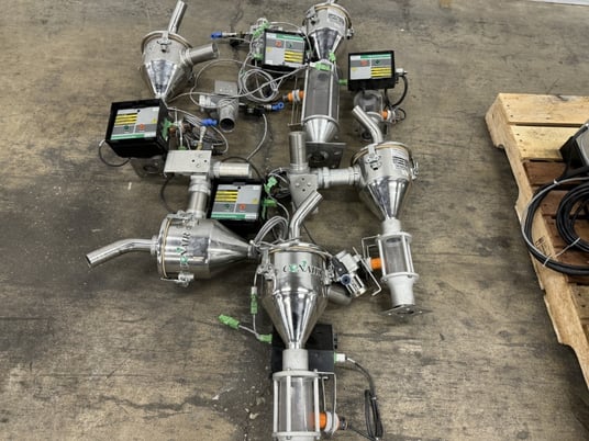 Conair, Feed System, 480 V Vacuum Pump, w/(5) Direct Flow Receivers & (5 available) Selectors - Image 4