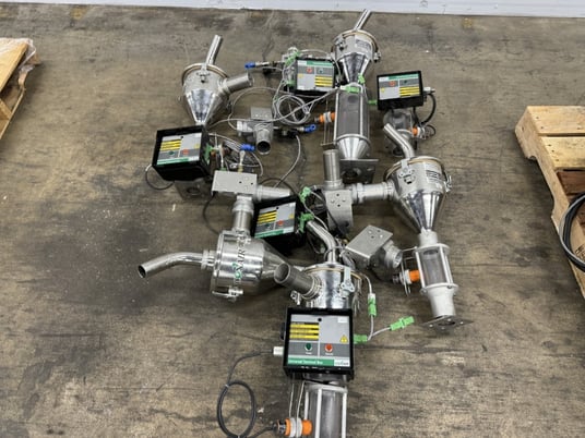 Conair, Feed System, 480 V Vacuum Pump, w/(5) Direct Flow Receivers & (5 available) Selectors - Image 5