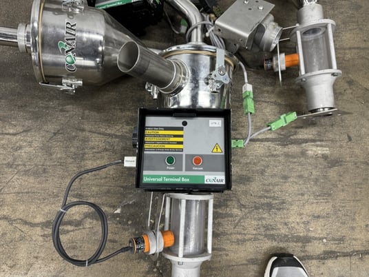 Conair, Feed System, 480 V Vacuum Pump, w/(5) Direct Flow Receivers & (5 available) Selectors - Image 6