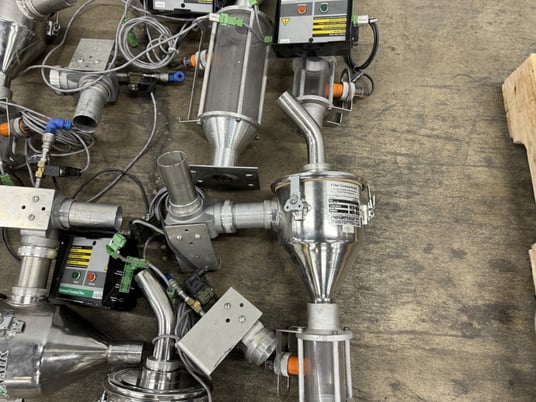 Conair, Feed System, 480 V Vacuum Pump, w/(5) Direct Flow Receivers & (5 available) Selectors - Image 8