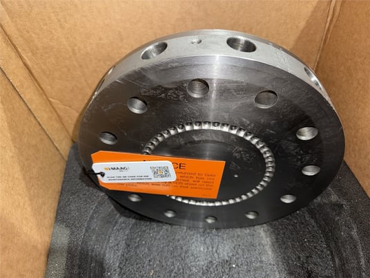 Gala Industries #7, Die Plate, 1-Piece Design, Sw50 Holes, 87 HRA Hardness, Refinished - Image 1