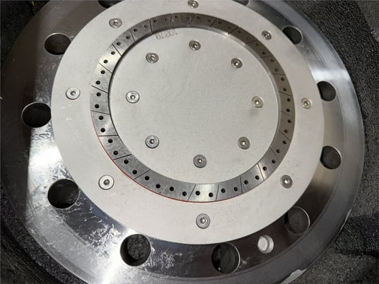 Gala Industries #7, Die Plate, 1-Piece Design, Sw50 Holes, 87 HRA Hardness, Refinished - Image 6