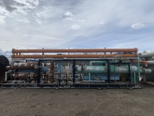 Refrigeration Plant, 5 mmscfd, 1250 psig, Alco, skid, 1984 - Image 1