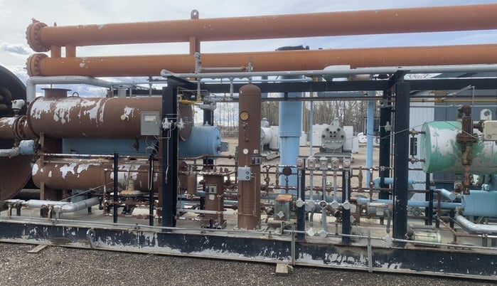 Refrigeration Plant, 5 mmscfd, 1250 psig, Alco, skid, 1984 - Image 2