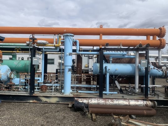 Refrigeration Plant, 5 mmscfd, 1250 psig, Alco, skid, 1984 - Image 4