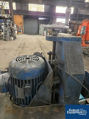 Plate polisher, carbon steel construction, with height adjustable polisher and coolant reservoir - Image 5