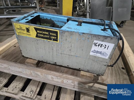 Plate polisher, carbon steel construction, with height adjustable polisher and coolant reservoir - Image 7