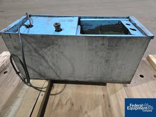 Plate polisher, carbon steel construction, with height adjustable polisher and coolant reservoir - Image 8