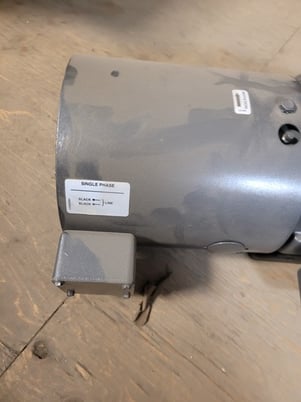 2 HP 1750 RPM Baldor #IDM3586T-5, Frame 145TC - Image 3