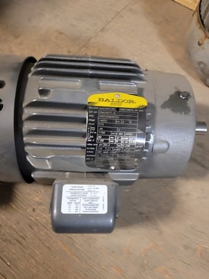 2 HP 1750 RPM Baldor #IDM3586T-5, Frame 145TC - Image 4