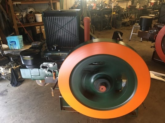 36 HP Arrow #C106, natural gas engines, recently rebuilt, only 2 hours of operation - Image 2