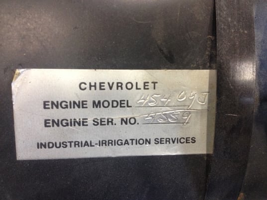 390 hp Chevrolet #454-0YJ, 2012 - Image 5