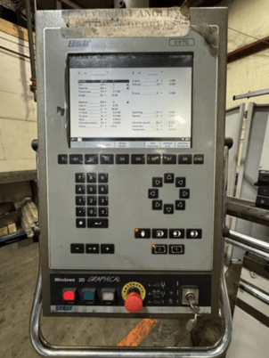 176 Ton, Ermak #CNCHAP, CNC press brake, 10' overall, 122" between housing, 7" stroke, 15.8" throat, 16.3" - Image 4