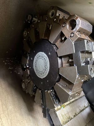 Mazak #QTN-100, CNC lathe, 21.6" swing, 6" chuck, 2" bar, 12.1" machining length, 11" turning diameter, 2005 - Image 7