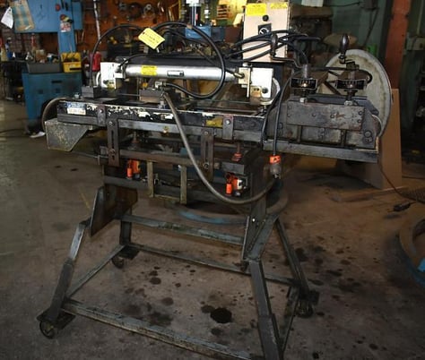 6" x 18" Press Room Equipment #S20-6x18-100, electronic servo press feed - Image 1