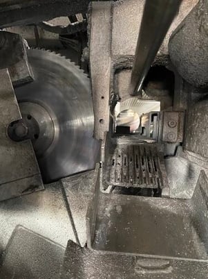 9.8" Klingelhofer #Kastowa-M9, Cold Saw, 14"-18" blade, variable speed 20-100 RPM, 7.5-10 HP, hydraulic - Image 7