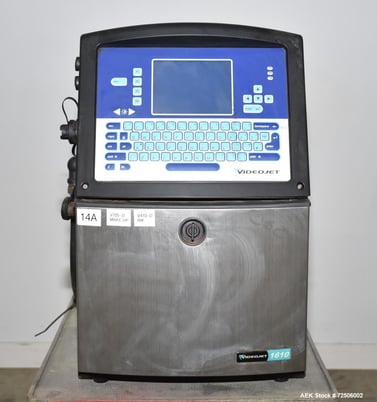 Videojet #1610 Small Character Ink Jet Printer, High-Speed Industrial Coding, 5 lines of high resolution - Image 1